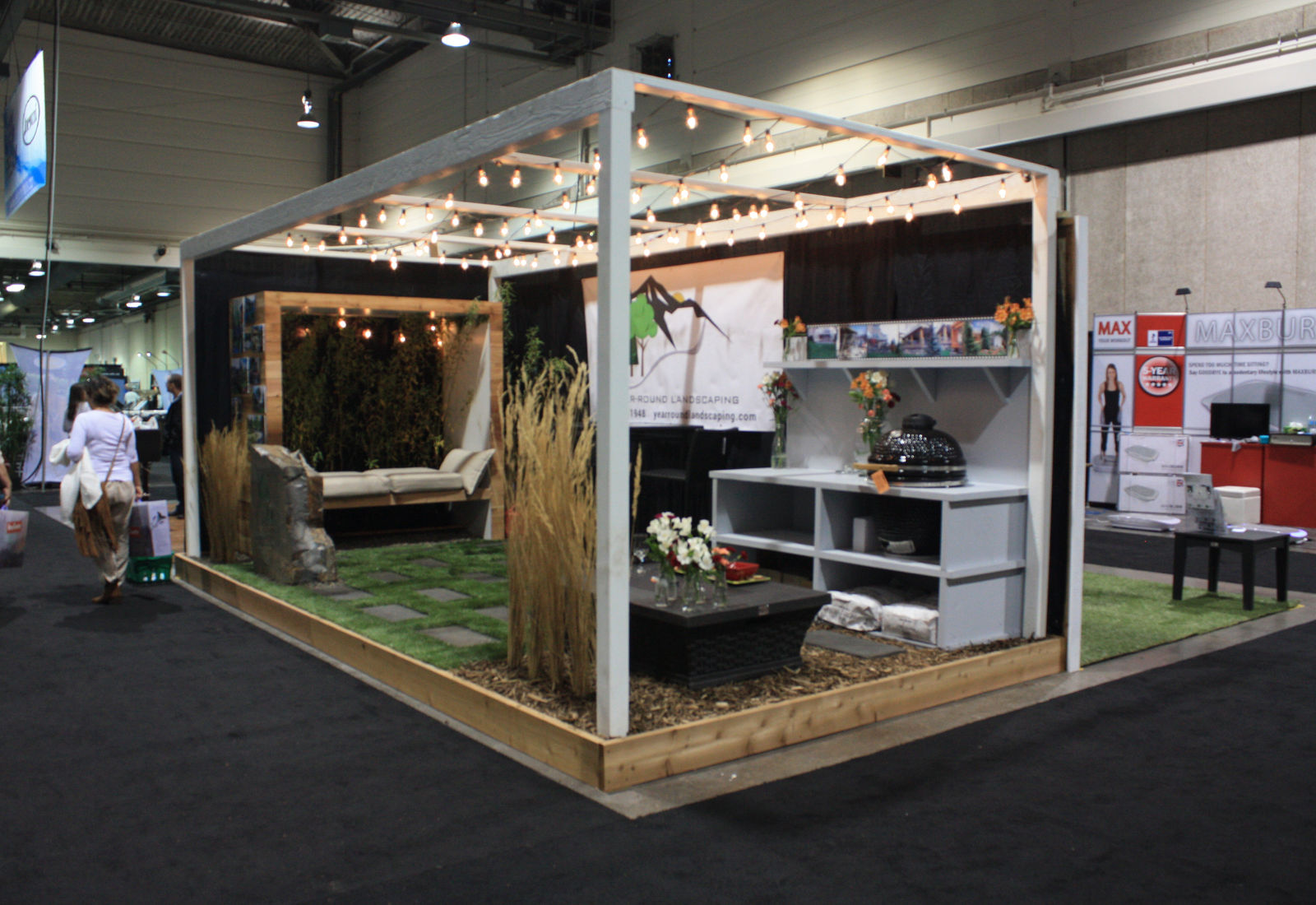 Year-Round Landscaping display at the Calgary Home & Garden Show